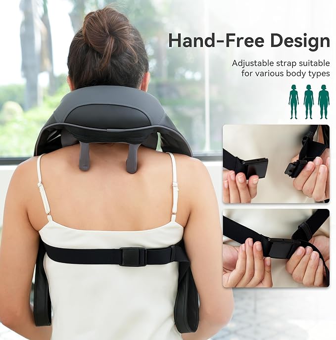 Snailax Neck Masssager and Foot Massager Bundle