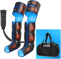 Leg Massager for Circulation and Pain Relief Air Compression Massager with 3 Level Heat 6 Modes 3 Intensities