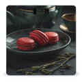 Macaroons on The Plate Scale for Body Weight Digital Bathroom Scale Accurate Smart Weight Scales with Large Display Weighing Machine High Precision Scales
