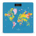 World Map Scale for Body Weight Smart Scales Digital Bathroom Scale High Precision Weighing Scales with Large Display Weighing Machine for People
