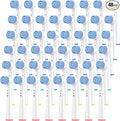 Safcare Sensitive Gum Care Replacement Brush Heads Pack of 48 Professional Electric Toothbrush Heads Compatible with Oral b Braun Electric Toothbrush (48 Pack)