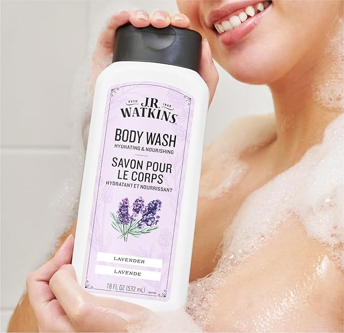 J.R. Watkins Body Wash Lavender 18 fl oz 2 Pack