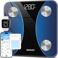 INSMART Smart Scale for Body Weight Digital Bathroom Scale with BMI Muscle Mass Bluetooth Body Fat Scale17 Body Composition Analyzer with Smart APP Sync Weight Scale 400 lbs- Blue