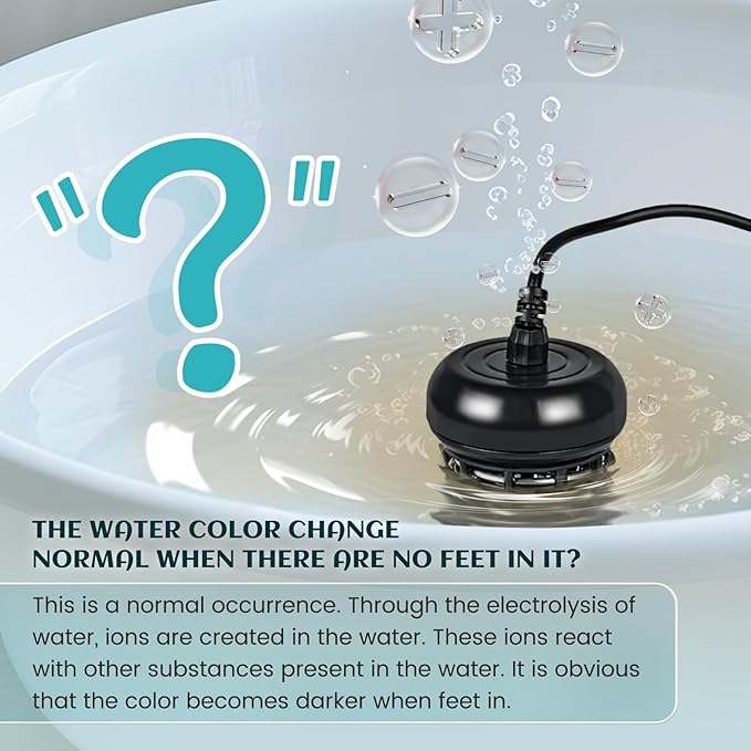 Ionic Foot Bath Detox Machine Feet Detox Machine for Home Use Home Salon Spa for Deep Relaxtion with Foot Massager Roller