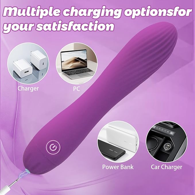Quiet Powerful 10 Modes Back MassagerHandheld Electric Rechargeable Waterproof Massage Tool LYJG01012