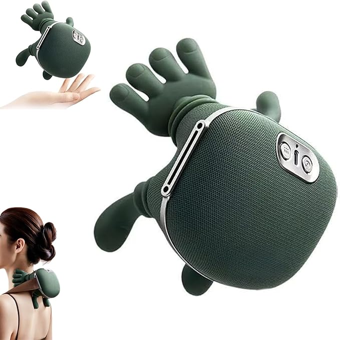 Neck Massager with Hands -Bionic Human Hand 4d Kneading Massage Relieves Neck Stress and Fatigue Relaxes Muscles Adjustable Intensity