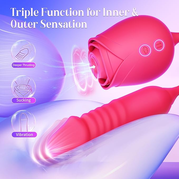 2026 Newly Portable Vibrating Massager -Clitioral Sucker Relaxes Muscles Viboators Toy 10 Modes Couples - for Body and Back Foot Silent Personal for Sports Massage AdultTools Relaxation U6546 (RED)
