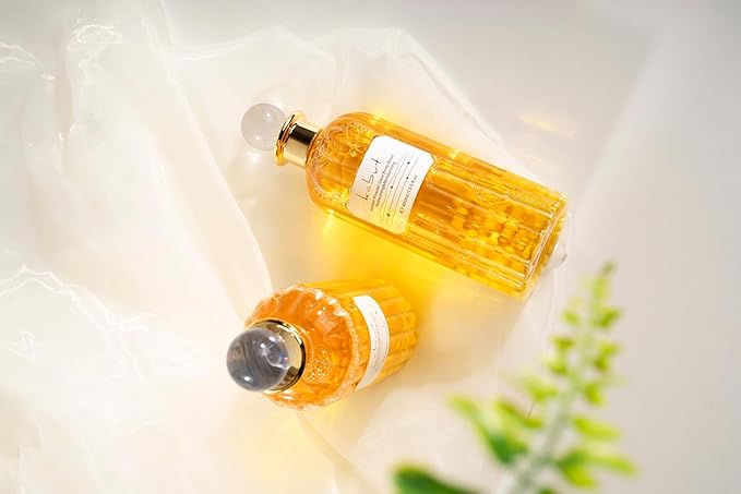 Kabut Pearl Extract Body Wash Amber Powder Infused Plant-Based Natural Formula for Daily Cleansing Gentle Hydrating Shower Gel 400ml