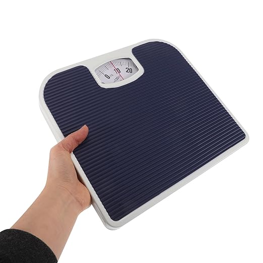 Mechanical Bathroom Scale Accurate Analog Body Weight Monitor Portable Home Use Health Tracking Scale with Easy Calibration Design