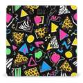 Women's Digital Bathroom Weighing Scale Automatic Switch Energy Saving Scale Smart Scale for Body Weight Geometric Checkered Zebra Tiger Leopard Print Retro 80s 90s Black