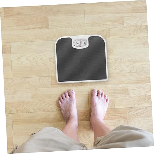 Accurate Mechanical Scale Portable Analog Design for Home Use and Stylish Bath Scale for Weight Tracking No Batteries Required