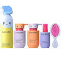 Evereden Kids Cloud Body Wash (6.7 fl. oz. Juicy Citrus) &amp Hair Care Set - Detangling Shampoo Conditioner Spray &amp Brush | Protein Peptides &amp Argan Oil - Sulfate &amp Paraben-Free | Chi