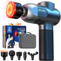 BOB AND BRAD C2 Ultra Massage Gun with Heat Red LED &amp Infrared FSA Eligible Deep Tissue Percussion Massager for Pain Relief Electric Muscle Recovery for Athletes HSA Approved