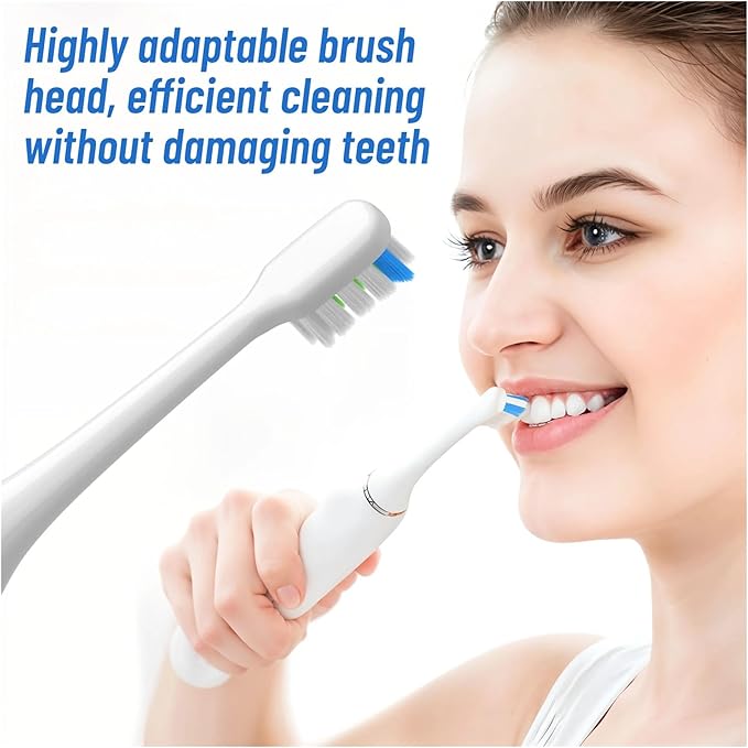 Replacement Brush Heads Compatible for SOOCAS X3U/X3Pro/X5/V1/D2/D3 6/12pcs Bristle Electric Toothbrush Sealed Packed(SHUSHI-WH3PK3)
