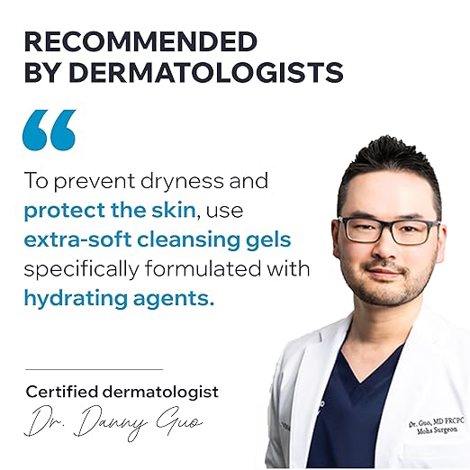 Uriage Extra-rich Dermatological Face &amp Body Wash for Sensitive Skin Preserves the Hydrolipidic Film of the Skin Fresh Foaming Body Cleanser Paraben &amp Soap-Free Physiological pH