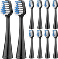 Replacement Brush Heads Compatible for Complete Care 5.0/9.0 Electric Toothbrush Hygiene Clean Soft Bristle Nozzles 10/20pcs(20pcs Black)