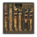 Digital Bathroom Scale for Body Weight Scale with Bright LCD Display High Accuracy Step-On Technology Auto On/Off Ancient Egyptian Hieroglyph Digital Scales 400 Lbs /180kg