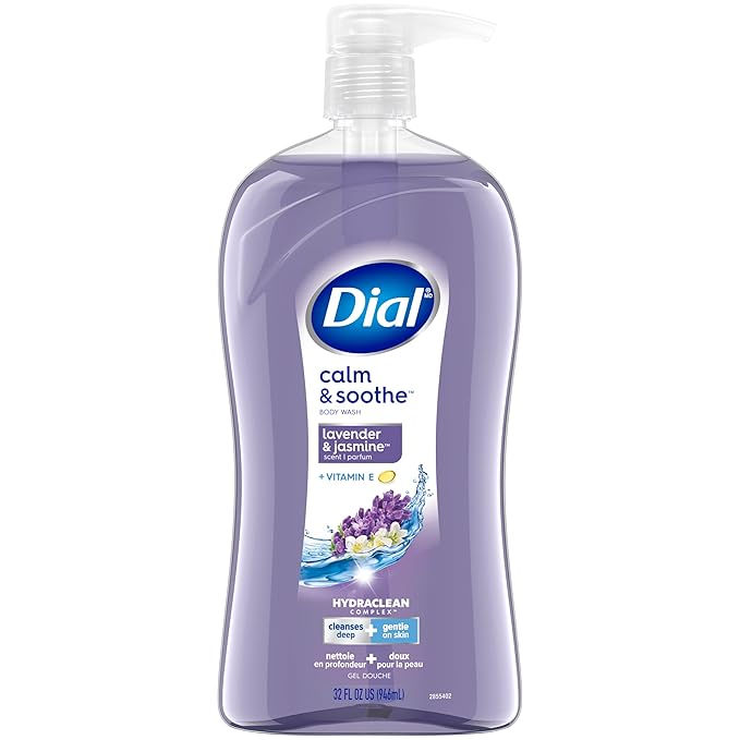 Dial Body Wash Refresh &amp Renew Spring Water 23 fl oz &amp Body Wash Calm &amp Soothe Lavender &amp Jasmine Scent 32 fl oz