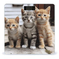 Kittens Family Cats Smart Scale for Body Weight Accurate Bathroom Scale with LED Display Digital Weight Scales Weighing Machine High Precision Scales for Bath Home