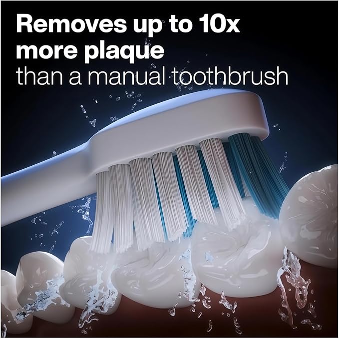 Replacement Toothbrush Compatible with AquaSonic Duo Series Heads Electric Toothbrush Head Accessories(10PCS Black)