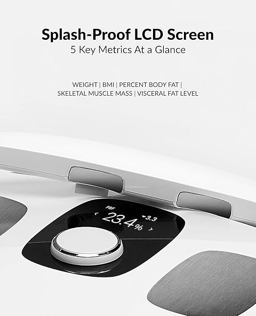 InBody Dial H30 Body Composition Scale | Smart Scale with BMI Body Fat Muscle Mass | Scale with App | Body Fat Measurement Device