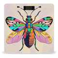 Insect Wings Scale for Body Weight Digital Bathroom Scale Toughened Glass High Precision Scales for Body Weight with Large LCD Backlight Display Weight Scales