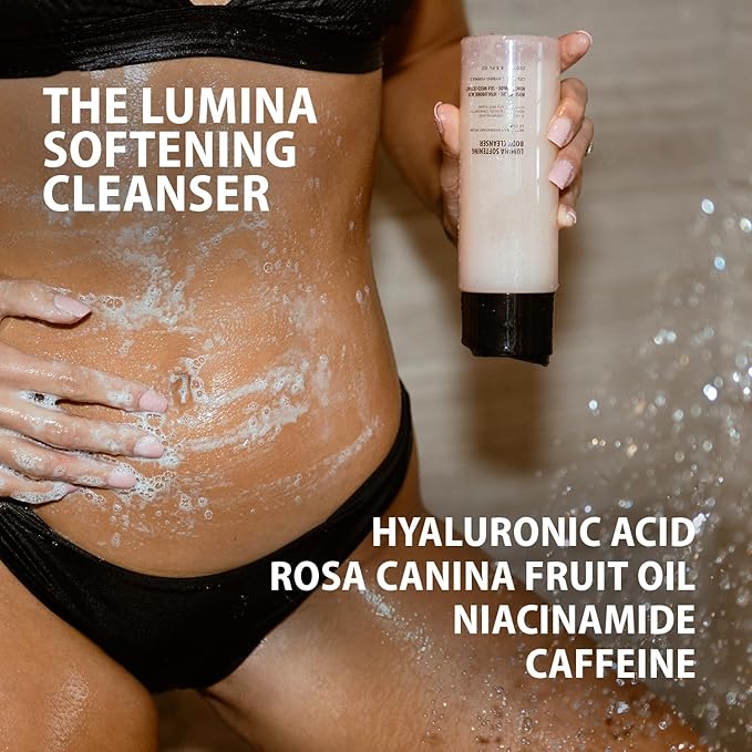 Bare It All Lumina Softening Body Cleanser | Smoothing Firming and Age-Defying Body Bronzer