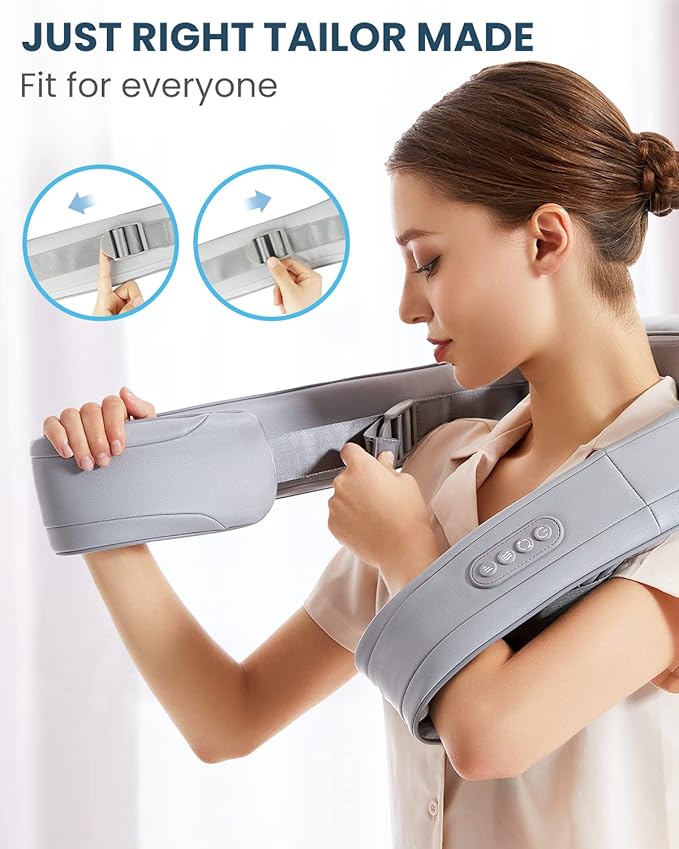Nekteck Shiatsu Foot Massager with Heat and Neck Massager