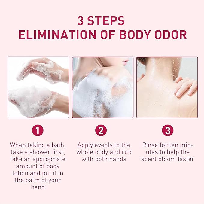 Rose Fragrance Body Wash 500g Aroma Hydrate Body Wash Rose Anti-Aging Deep Moisture Shower Gel Golden Glow Shower Gel 48h Fragrance &amp 72h Gentle Cleansing for All Skin Types (1pcs)