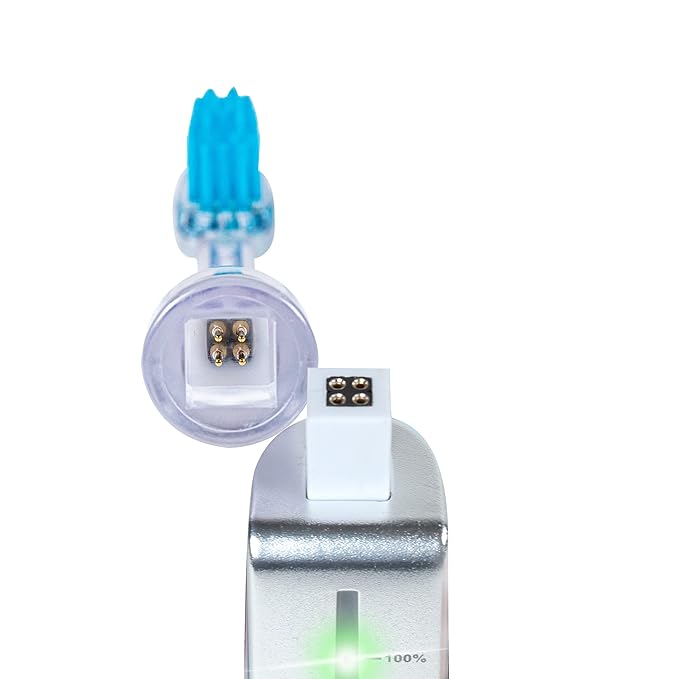 Emmi-dent Electric Toothbrush Set - Carbon Edition. 100% Ultrasound Technology removes Harmful Plaque Without Abrasive Brushing. Ideal for Sensitive Teeth &amp Gums. Includes Nano-Bubble Toothpaste.