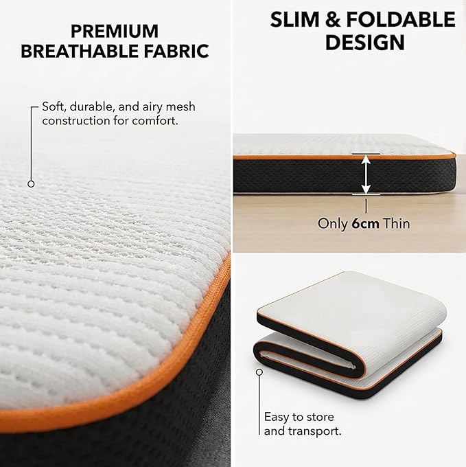 F&ampG Full Body Massage Heating Mat Heating Massage Mattress with 9 Airbags Improving Sleep 3 Modes 3 Heating to Relieve Discomfort in Shoulders Waist and Legs for Home UseSize(38x80)
