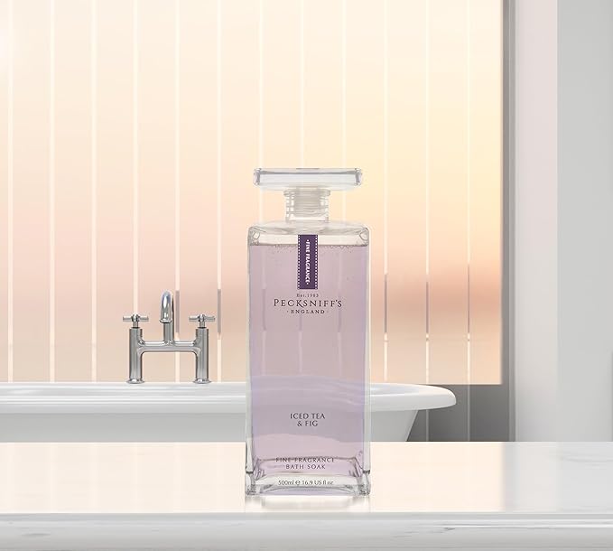 Pecksniffs Prestige 500ml Bath Soak Iced Tea &amp Fig