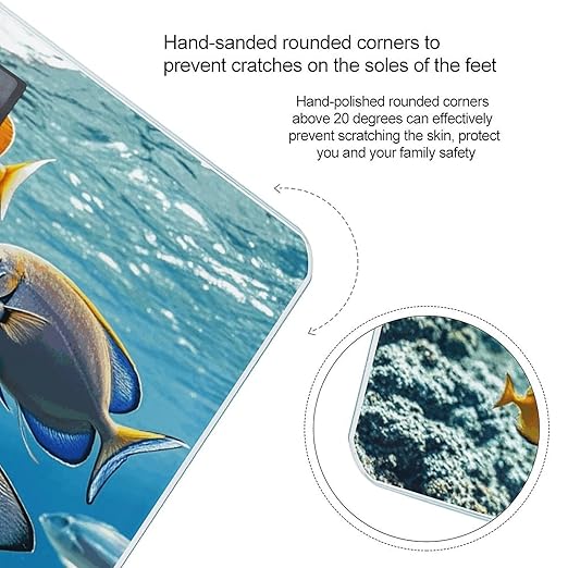 Fish in The Sea Scale for Body Weight Digital Bathroom Scale Accurate Smart Weight Scales with Large Display Weighing Machine High Precision Scales