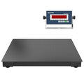 48x48 Industrial Floor Scale Professional Platform Scale with Digital Indicator Weighing Scale for Warehouse Shipping and Industrial Use 10000 lb x 1 lb Black