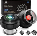 5-in-1 Cupping Kit for Massage Therapy 12 Levels Smart Dynamic Cupping Set with Red Ligh-t Therapy&ampHeat Penetrates for Targeted Pain Relief Knots Aches Muscle Soreness - 2Pcs(Black&ampBlack)