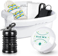 Ionic Foot Bath Detox Machine Feet Detox Machine for Home Use Home Salon Spa for Deep Relaxtion with Foot Massager Roller