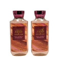Bath &amp Body Works Shower Gel Set of 2 Bottles Each Bottle 10oz (Wild Sand)