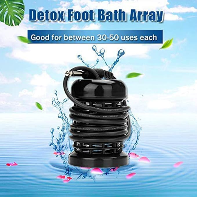 Salon Style 12 Pieces Stainless Steel Aqua Ionic Cleansing Accessory Arrays for Detox Foot Spa Machine System Health Care