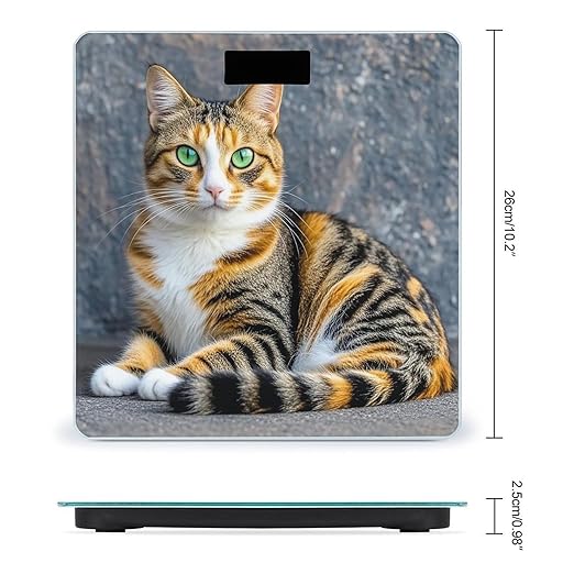 Cat Scale for Body Weight Smart Scales Digital Bathroom Scale High Precision Weighing Scales with Large Display Weighing Machine for People