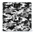Black Grey White Camo Scale for Body Weight Safe Rounded Corners Tempered Glass Digital Bathroom Scale LED Display 400lb Capacity Weight Scales with High Precision Sensors