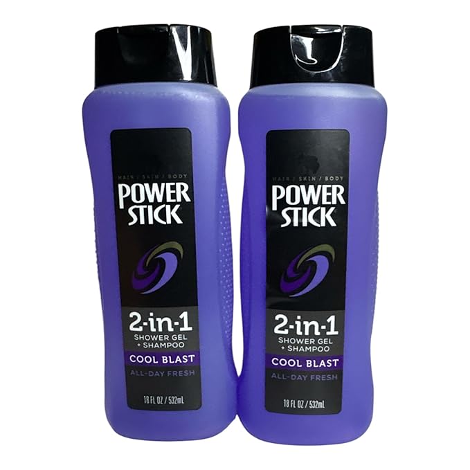 2 in 1 Shampoo and Shower Gel (3 EA 18 oz) Intensity All Day Fresh
