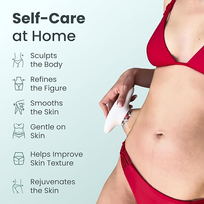 SCULPIFLEX - The Original Massage Tool to Help Improve Appearance of Firm Skin on Stomach and Thighs Patented Technology Gentle on Skin Easy to Use