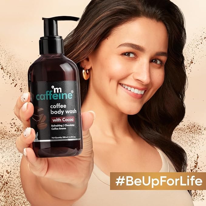 SENTA Coffee Body Wash with Cocoa | De-Tan &amp Deep Cleansing Shower Gel | Enriched with Vitamin E in Energizing Aroma of Chocolate Suitable for All Skin Types | For both Men &amp Women (200ml)