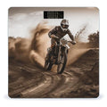 Motocross Weight ScaleClear LED Display Bathroom Digital Weighing ScaleTempered Glass Digital Bathroom Scale for Body Weight Capacity Up to 400 Lbs