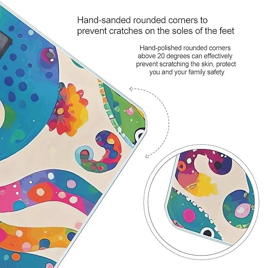 Colorful Octopus Scale for Body Weight Smart Scales Digital Bathroom Scale High Precision Weighing Scales with Large Display Weighing Machine for People