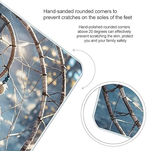 Dream Catcher Scale for Body Weight Smart Scales Digital Bathroom Scale High Precision Weighing Scales with Large Display Weighing Machine for People