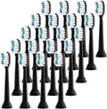 20 Pcs Replacement Brush HeadsCompatible for Toothbrushes Head for Teeth Cleaning