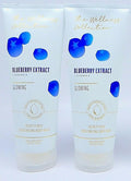 2 THE WELLNESS COLLECTION BLUEBERRY EXTRACT GLOWING bath BODY WASH