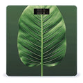 Summer Tropical Leaf Smart Scale for Body Weight Accurate Bathroom Scale with LED Display Digital Weight Scales Weighing Machine High Precision Scales for Bath Home