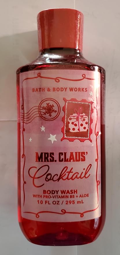 Bath &amp Body Works Mrs Claus Shower Gel Body Wash Body Lotion and Ultimate Hydration Body Cream 3 Piece Set